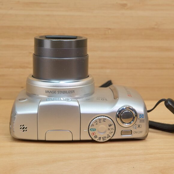 Canon PowerShot SX110IS 9 MP Digital Camera, 10x Optical Zoom, Silver - Picture 3 of 9